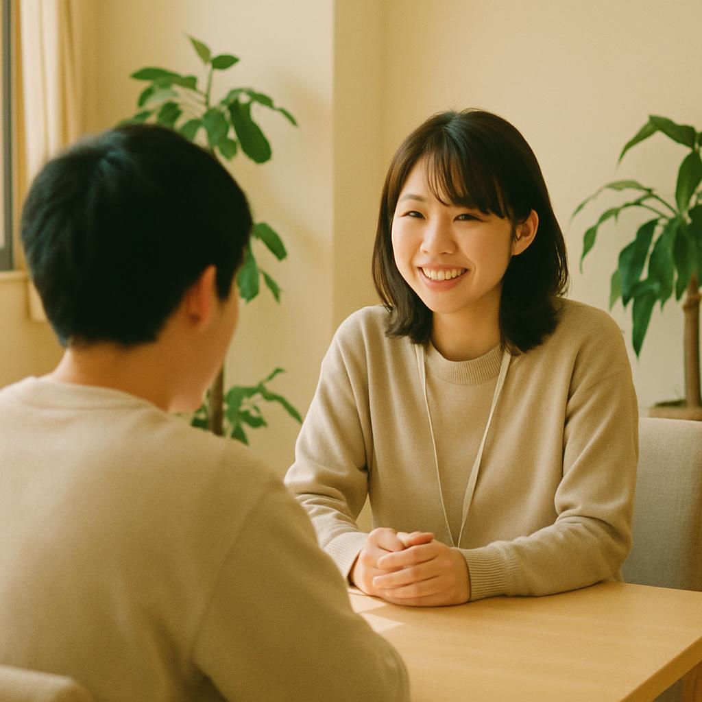 面談の様子